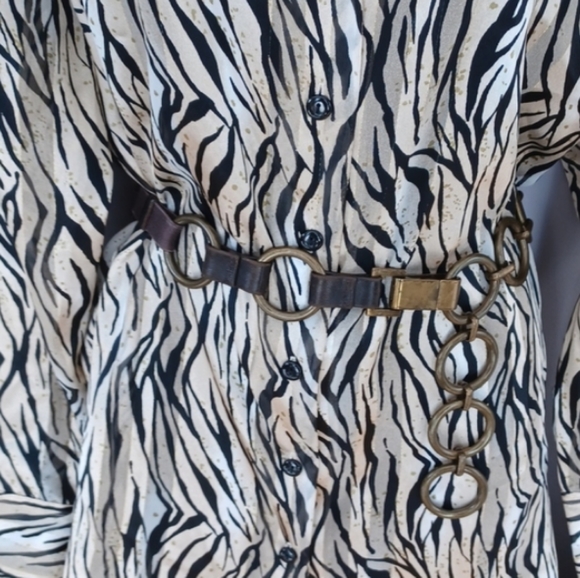 Jessica plus black gold shirt Size 2X - Picture 3 of 10